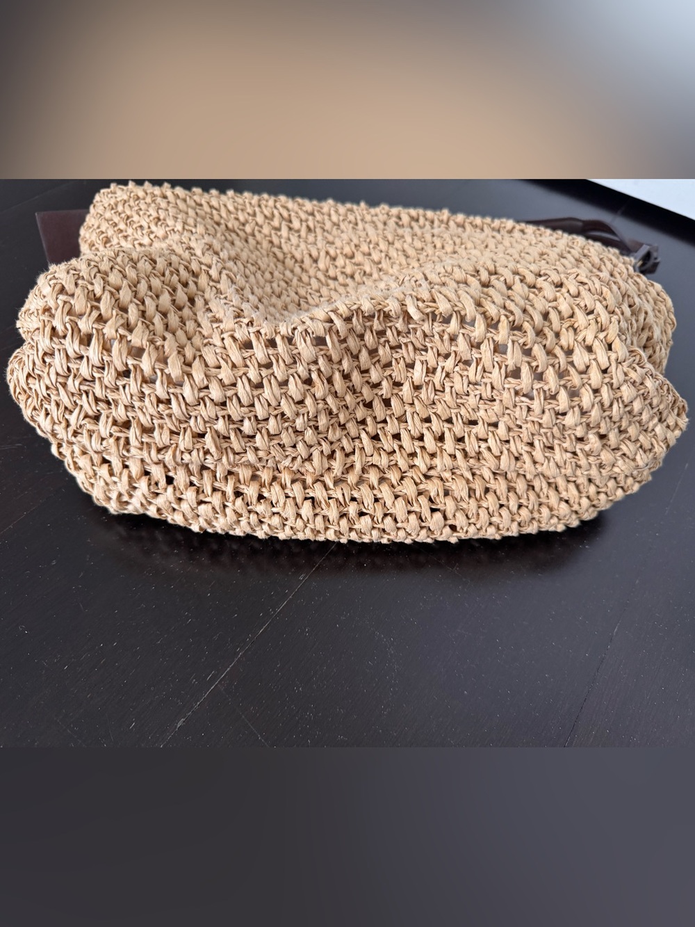 Zara Woven Hobo with Dark Brown Strap - Picture 3 of 7